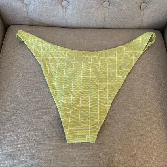 Roxy Women's Salty Shine High Leg Cheeky Bikini Bottom Size XXL - Picture 3 of 8